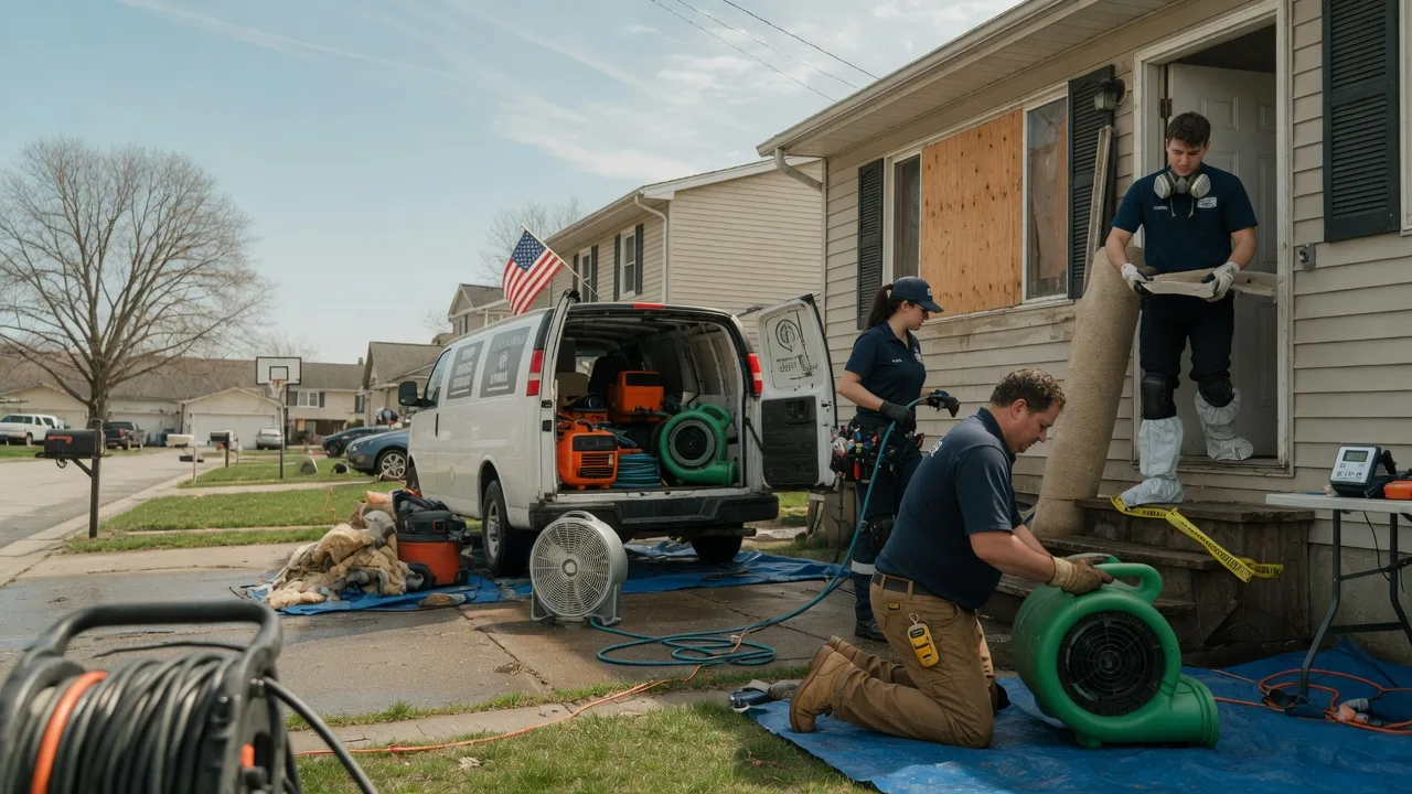 Water Damage Restoration in Sandy Spring, MD near me